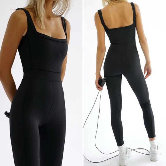 Yllw Pants - Yllw Able Long Bodysuit Black Size Large